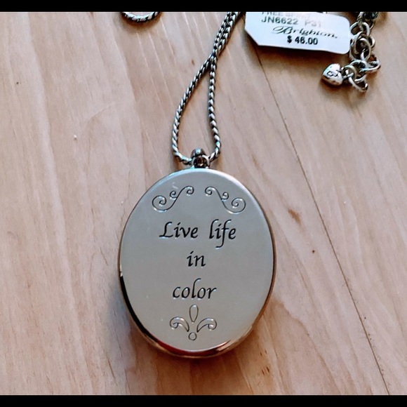 Brighton butterfly pendant necklace - Picture 2 of 3